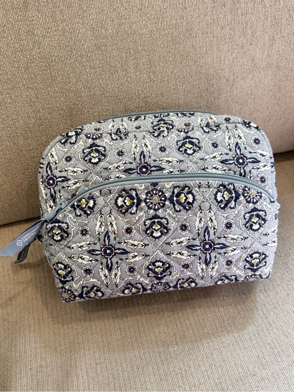 Vera Bradley Large Cosmetic Pouch